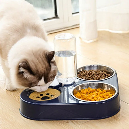 TailYard 3 In 1 Pet Food Bowl Tray - TailYard